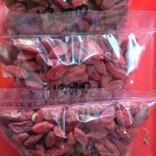 

Goji berry atau kici 100g repacking dr kemasan 1/2kg