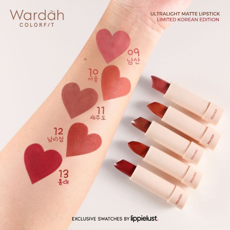 Wardah Colorfit Ultralight Matte Lipstick | Lipstik