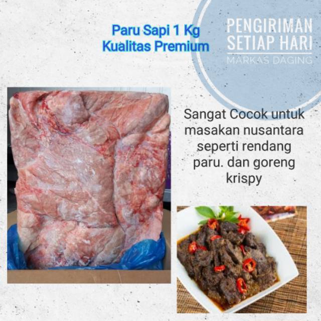 Paru Sapi Import 1 kg