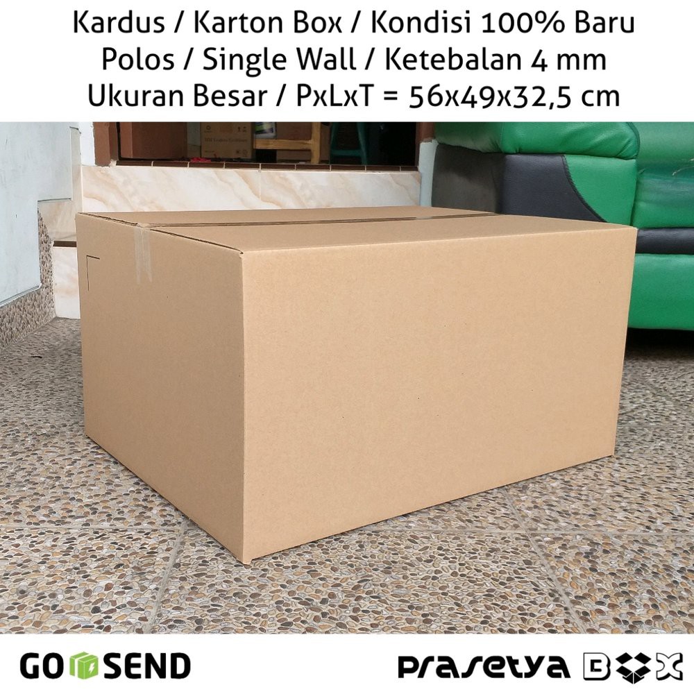 

Unik Kardus Kondisi Baru Ukuran Besar Prasetya Box Murah