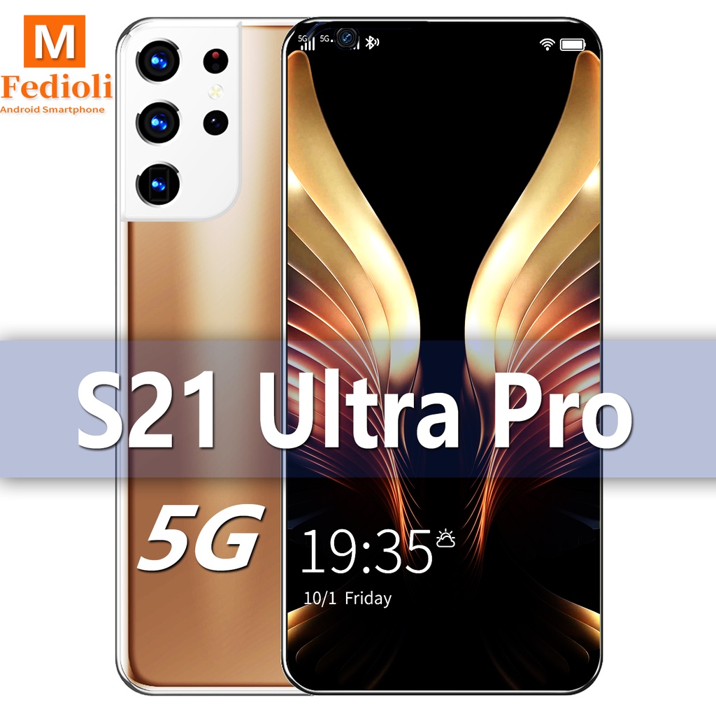 【FLASH SALE】Galaxy S21Ultra handphone android 4G/5G 6+128GB hp murah 500 ribuan Garasi resmi 6.1inch hp cuci gudang Dual SIM Dual Standby Full screen Gratis ongkir Y21s