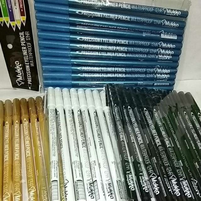 Mukka Eyeliner Series/Pencil Alis Original Bpom Ecer
