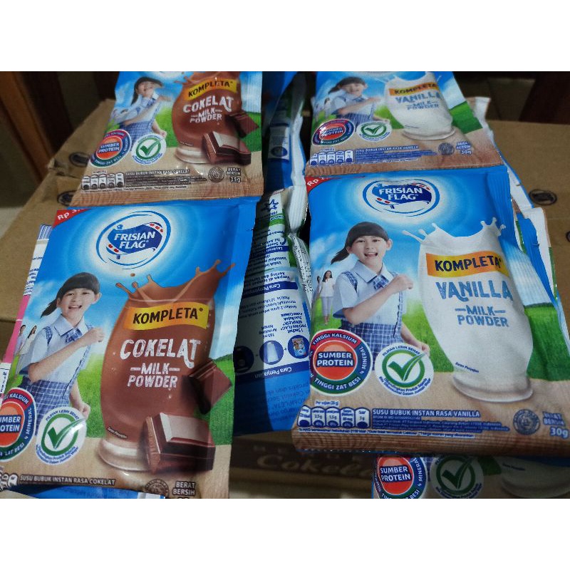 

Susu Bubuk Kompleta Frisian Flag Perenceng isi 10