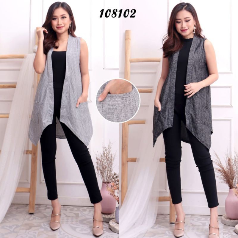 Promo Cardy Rompi Outer Wanita TopLady