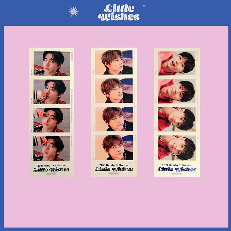 [BS] BISA COD 7pcs Photo Card Strip ENHYPEN LITTLE WISHES 2021 Kartu Foto Lomo Card - KP9109