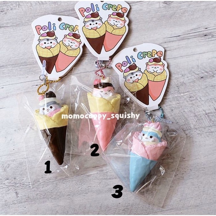 PROMO SQUISHY LICENSED mini poli crepe by popular boxes