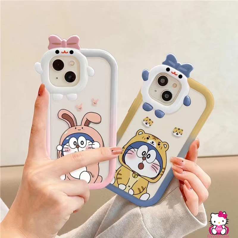 Soft Case Motif Doraemon Untuk VIVO Y35 Y22 Y15s Y01 Y50 Y30 Y12i Y21s Y12 Y20 Y33T Y21T Y21T Y21T Y11 Y15 T1X Y33s