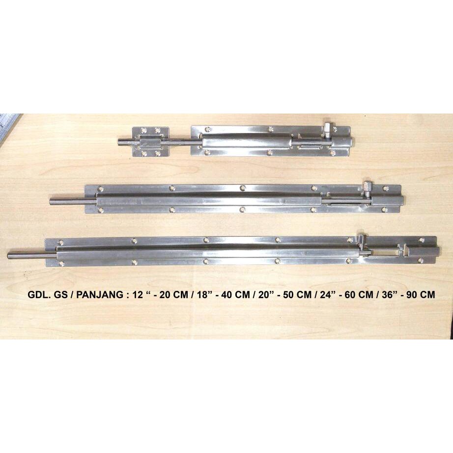 Grendel Pintu 60 Cm / Slot Pintu