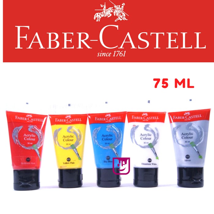 

Stok Ready Faber Castell Acrylic Colour 75 ML Cat Akrilik Skye Blue Berkualitas