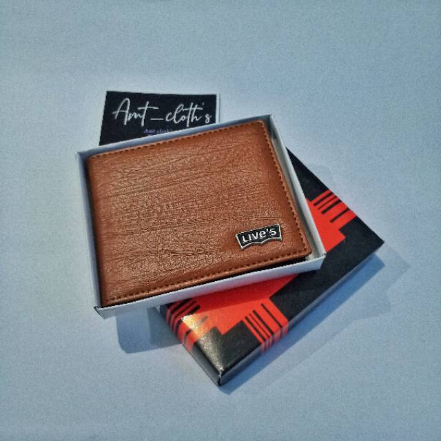 dompet pria live's murah bisa cod