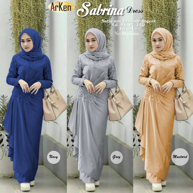 Sabrina dress/alika maxy/alika dress/bisa sragaman