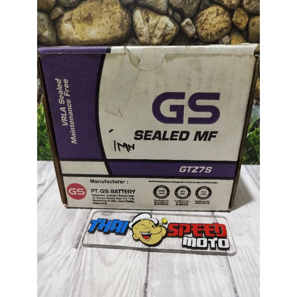 AKI MOTOR GS ASTRA MF GTZ7S CB150R-SATRIA FU-SONIC150-CBR