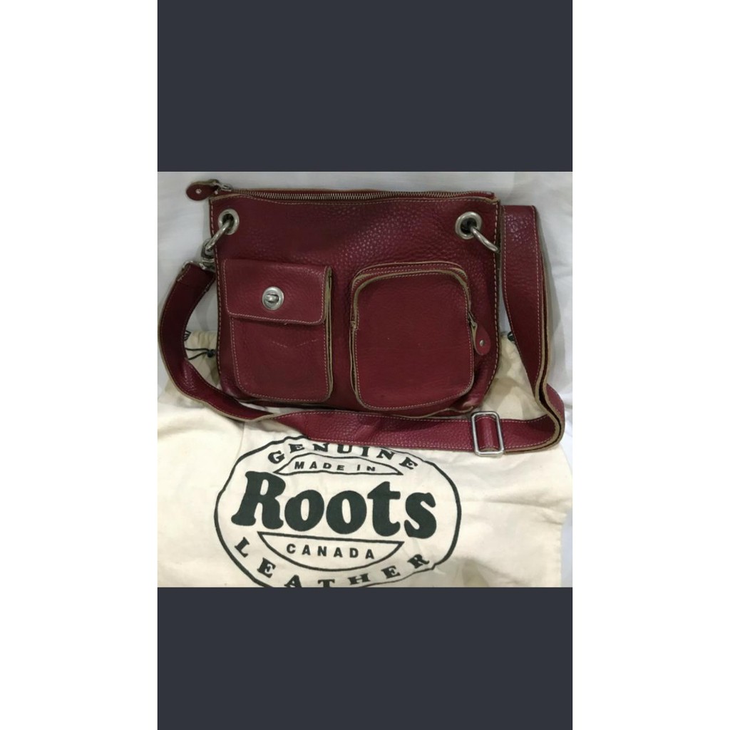TAS KULIT MERAH ROOTS