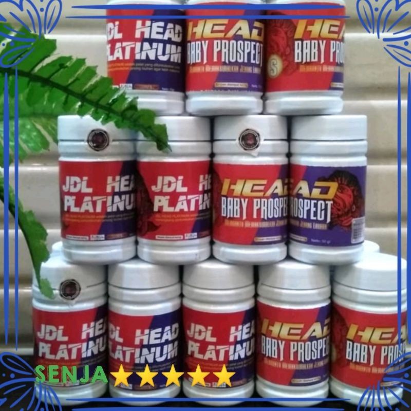 Jdl Head Platinum Pelet Louhan Asli Original