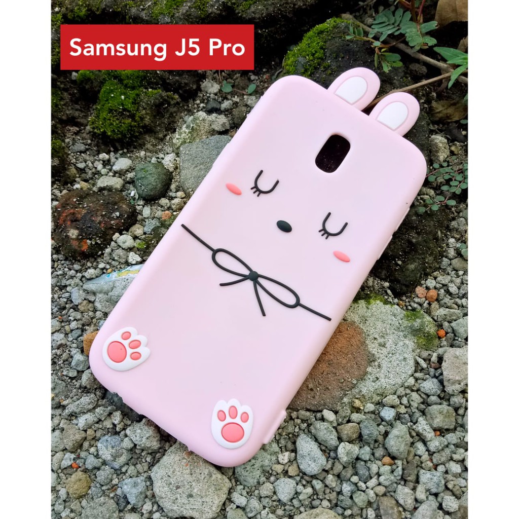 SALE Case 3D Samsung J5 Pro Bunny Miniko Super Imut