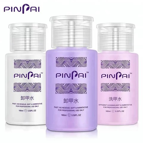 Pinpai Cleanser / Pinpai Remover 160ml / Nail Gel Polish Remover / Pure Aceton Menghapus Cat Kuku