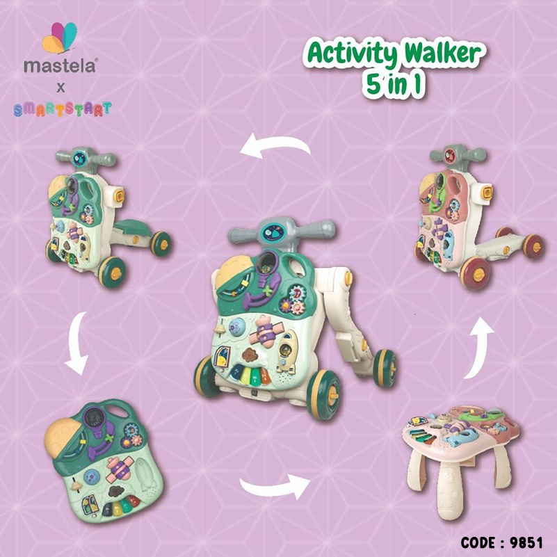 Baby Push Walker Sugar Baby 10in1 Multifungsi walker