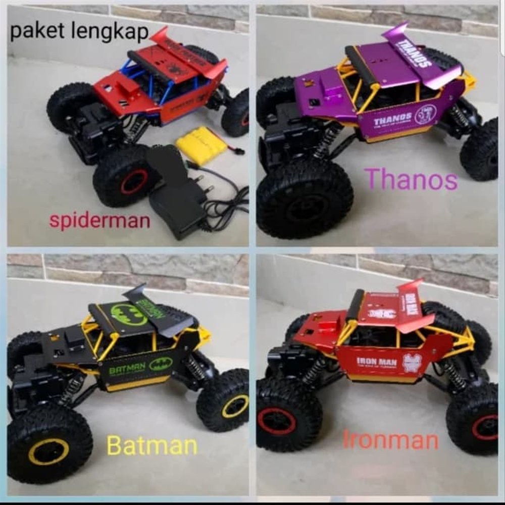 Mobil Remot Control Offroad RC Rock Crawler Avenger Body Alloy