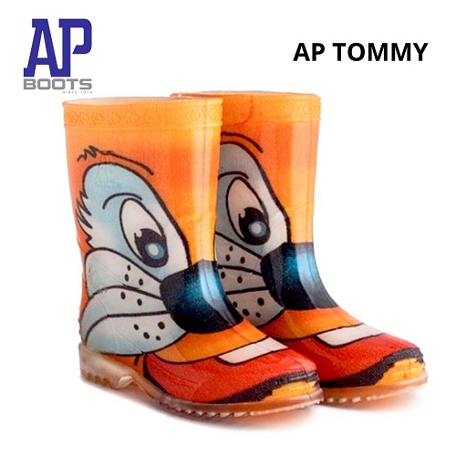 BISA COD - AP BOOTS ANAK TOMMY SIZE 23 - 28 - AP ANAK TERMURAH - AP BOOTS ANAK TERMURAH - SEPATU BOOTS KARET ANAK - FANZ STORE