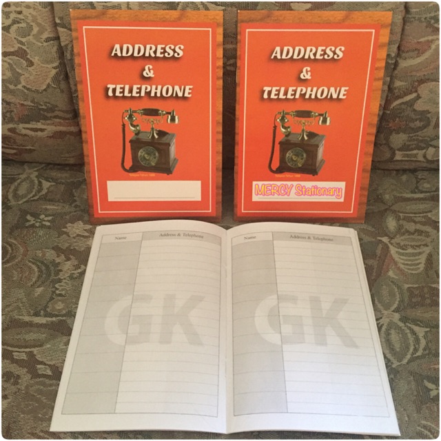  Buku Alamat  Buku  Telepon Address Book Shopee Indonesia