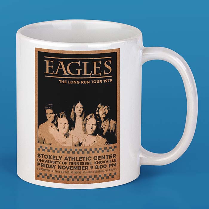 Eagles Tour Poster 1979 in Gelas Keramik Mug