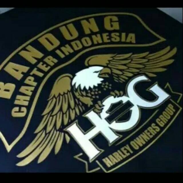 Kaos HARLEY DAVIDSON BANDUNG chapter Indonesia