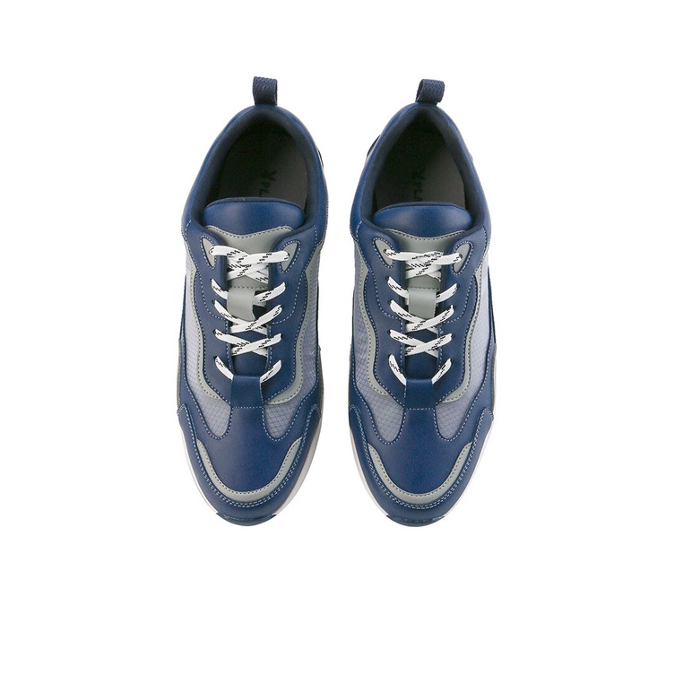 SEPATU SNEAKER PLAYBOY PRIA ORIGINAL CASUAL BRANDED BIRU NAVY PL45