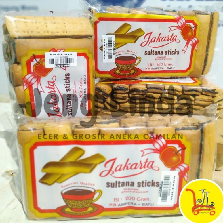 

[KODE PRODUK 7BLTT4075] Biskuit Kue Kering Lebaran Sultana Sticks Jakarta 200 Gram by Jeng Linda