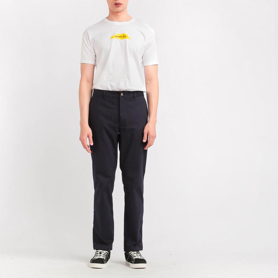 ✥ Guten Inc - Fabio Navy Chino / Celana cino pria ✬
