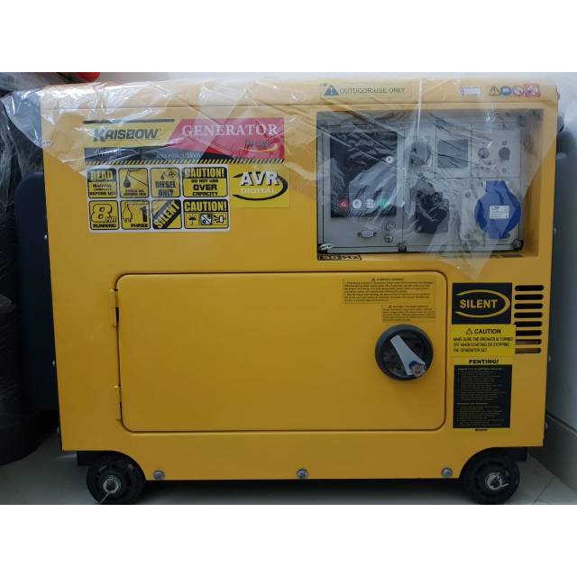 Genset Silent Krisbow KW26-08 (5kVA) BARU