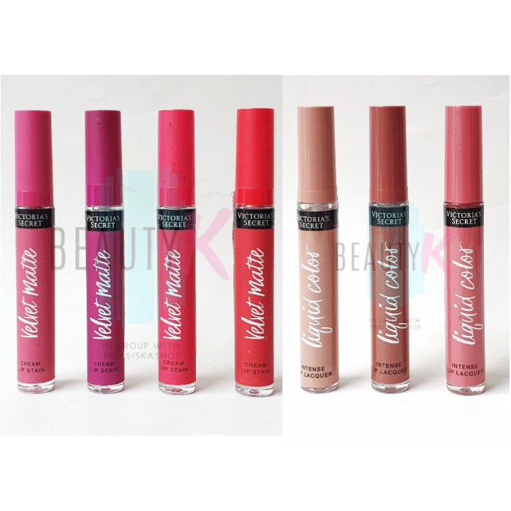 Jual Victoria's Secret Liquid Color and Velvet Matte Lipstick Lipgloss