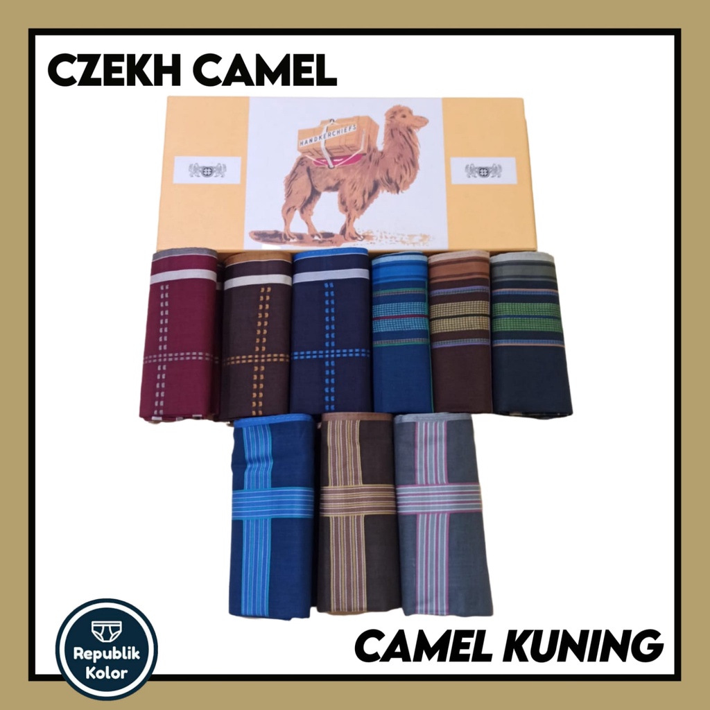 SAPUTANGAN CAMEL KUNING ISI 3