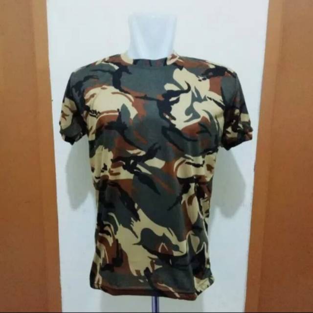 (Cod)kaos loreng army/kaos libanon/kopassus/auri/kaos nato