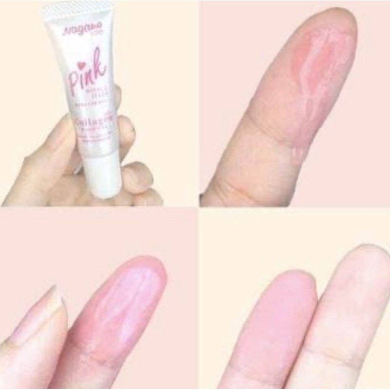 NAGANO PINK NIPPLE  JELLY WITH COLLAGEN &amp; ALOE VERA (PEMUTIH PUTING)