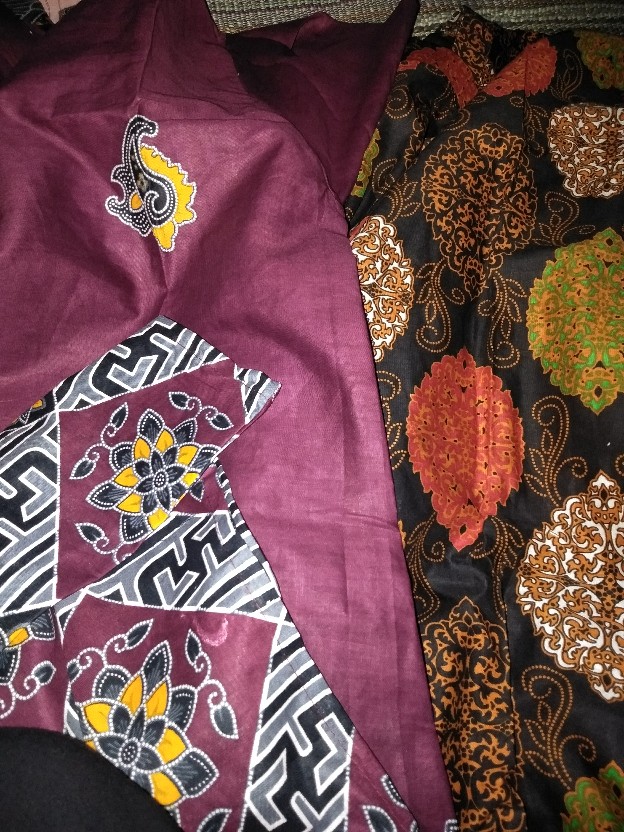 Murah Terlaris Serut Genes Jelita Tunik  Navbor Yelbor Whitbor Creambor Tunic Batik Hrb026 Doby  Dob