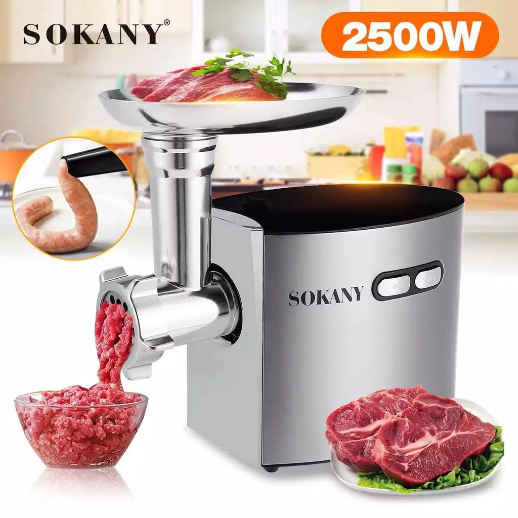 penggiling daging meat grinder alat gilingan daging listrik SOKANY