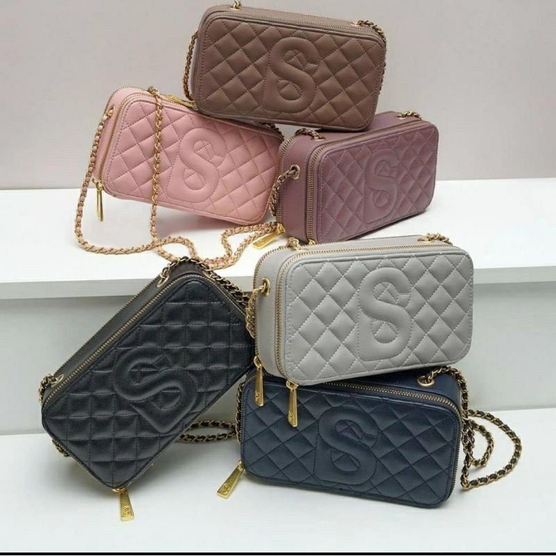 Yura bag Buttonscarves mahogany preloved