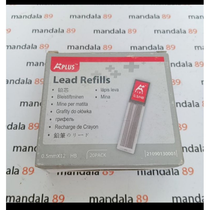

ISI PENSIL MEKANIK HB 0.5 mm merk Aplus