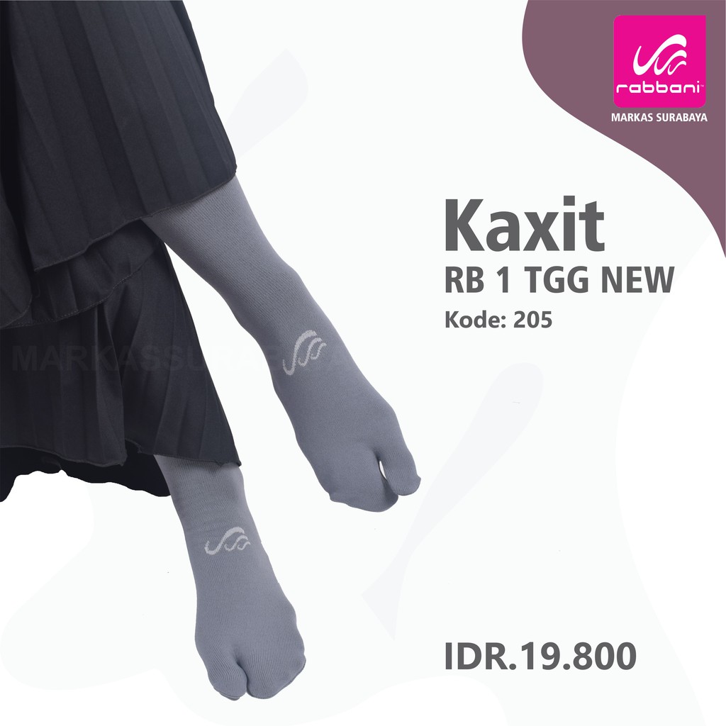 Kaos kaki tanggung jempol Rabbani-205 = Abu sma