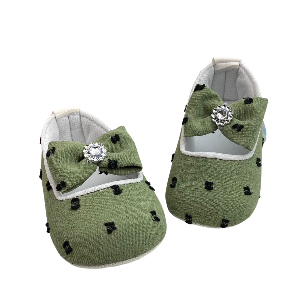 mandirishoesstore-SEPATU BAYI BABY PREWALKER PITA POLCA ANAK PEREMPUAN 0-12 BULAN FPY24