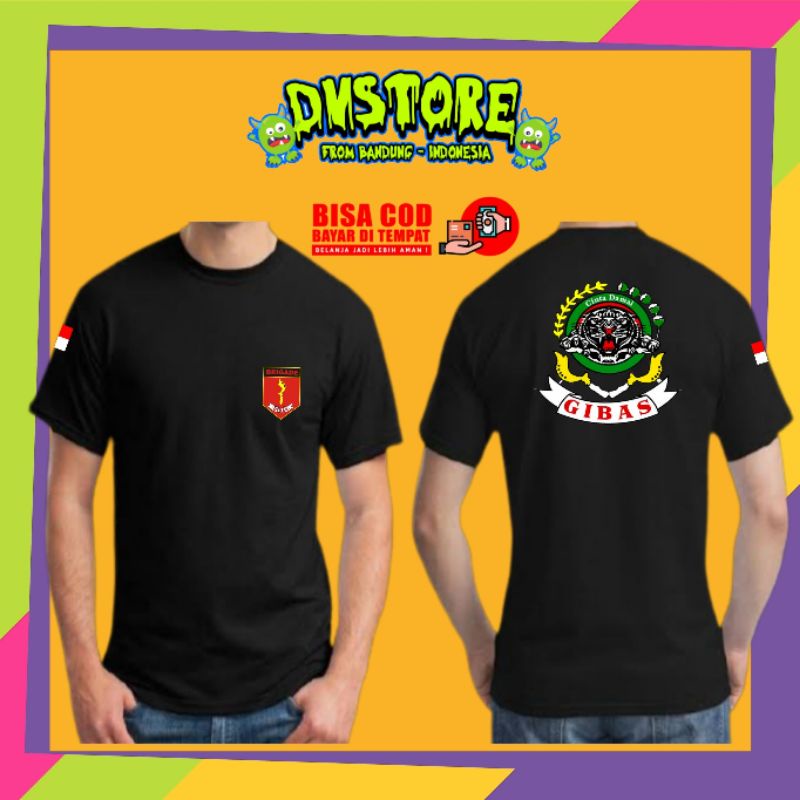 Kaos Gibas Cinta Damai//Kaos Ormas Gibas//Atribut Gibas//Kaos Murah Berkualitas//Kaos Kekinian//Kaos