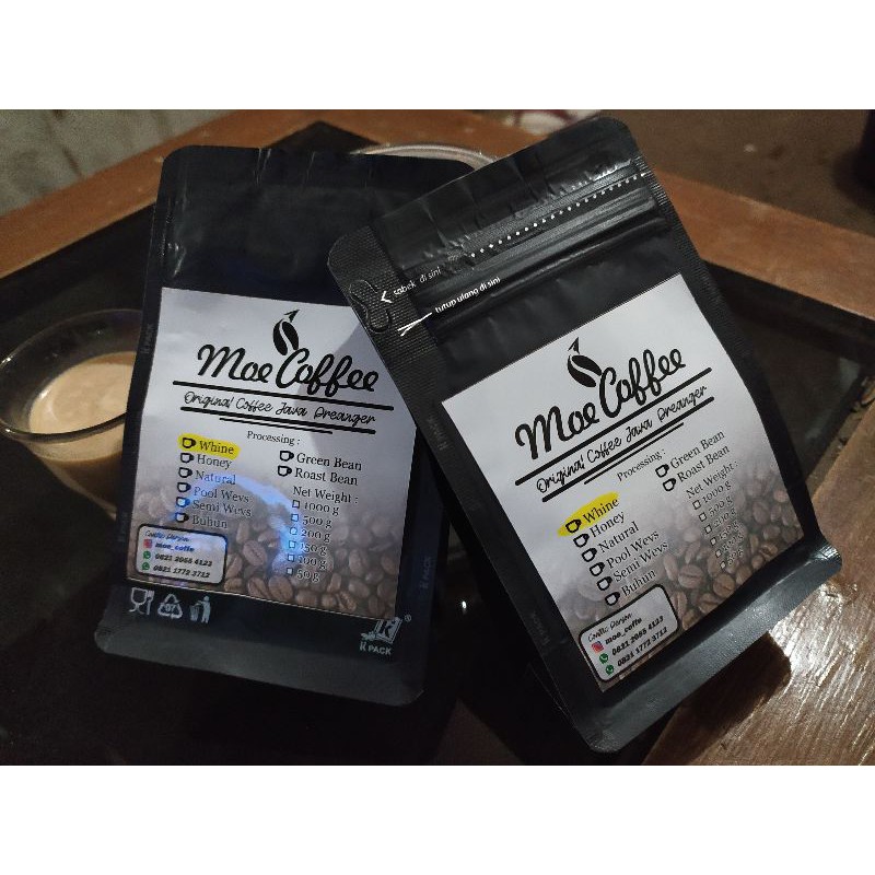 

kopi asli arabica moe coffe pangalengan bandung
