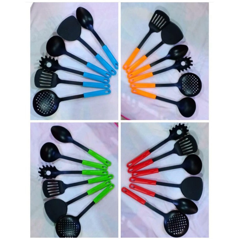 NYLON SPATULA SET - SPATULA PLASTIK