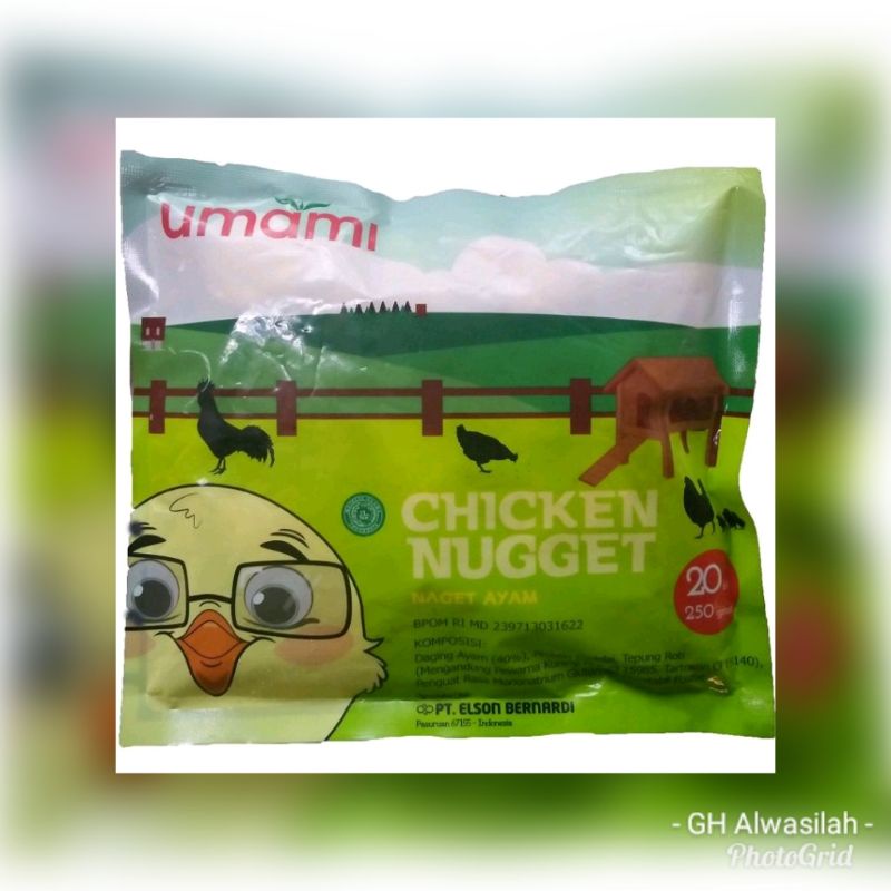 

Nugget umiami 250gr