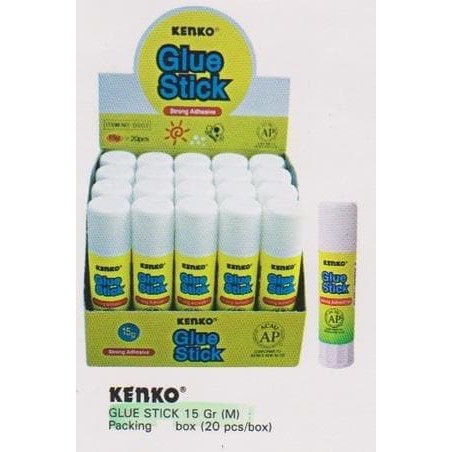 

AQ Grosir GLUE STICK 15 GR ( UKURAN SEDANG ) LEM KERTAS KENKO