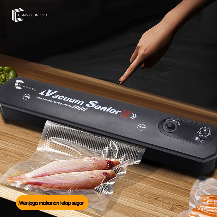 CANEL &amp; CO Alat Vacum Sealer Fresh Makanan Food Packing Machine /Mesin Vacuum Sealer Makanan Food Grade