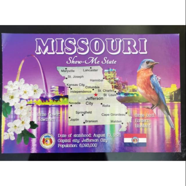 

Kartu pos peta amerika/American postcard