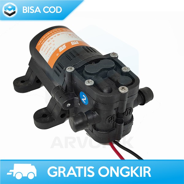 POMPA AIR SEMPROT MOTOR ELEKTRIK TAFFWARE DP-521 ORIGINAL 12V MURAH