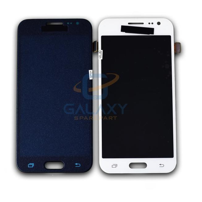 LCD TOUCHSCREEN SAMSUNG J2 J200 J200G KONTRAS MAIN 1SET - Hitam Terlaku.
