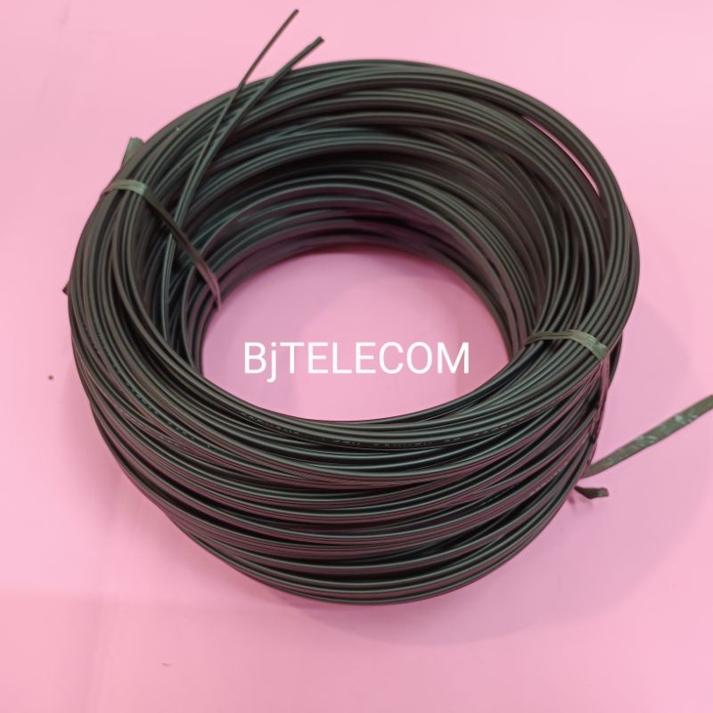 kabel drop core 1 core 3 seling meteran/ kabel FO 1 core 3 seling harga permeter